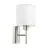 Eglo Applique Murale Pasteri Acier Nickel Satiné | IP20 - Convient pour 1x E27 