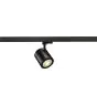 SLV Spot Sur Rail Enola C 3 Phases  Aluminium Noir Rond 11W 1040lm 55D - 830 Blanc Chaud